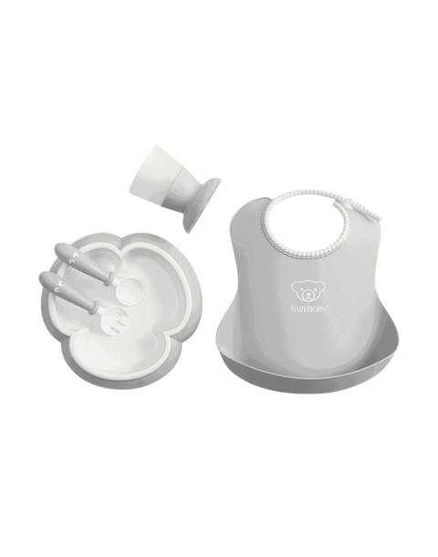 Baby Dinner Set, Gray