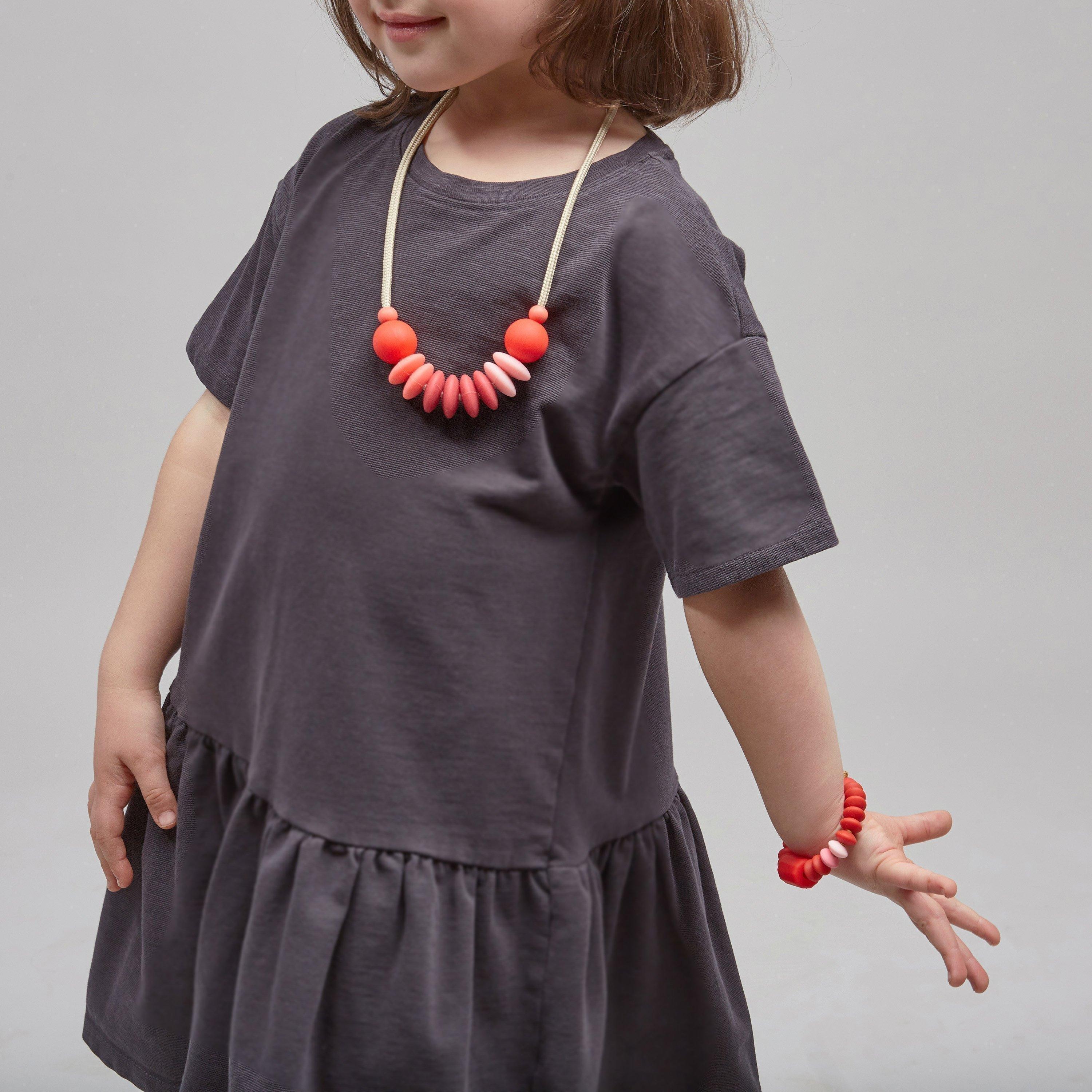 Rose Sensory Necklace image number 3