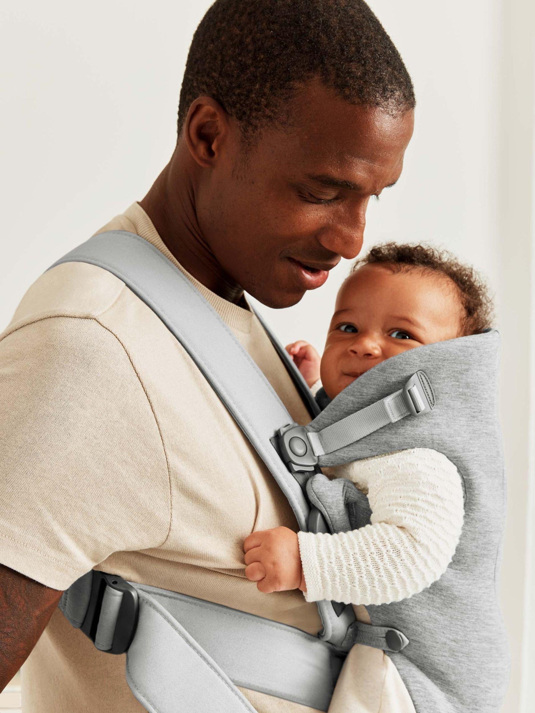 Baby Carrier Mini, 3D Jersey, Light Gray image number 4