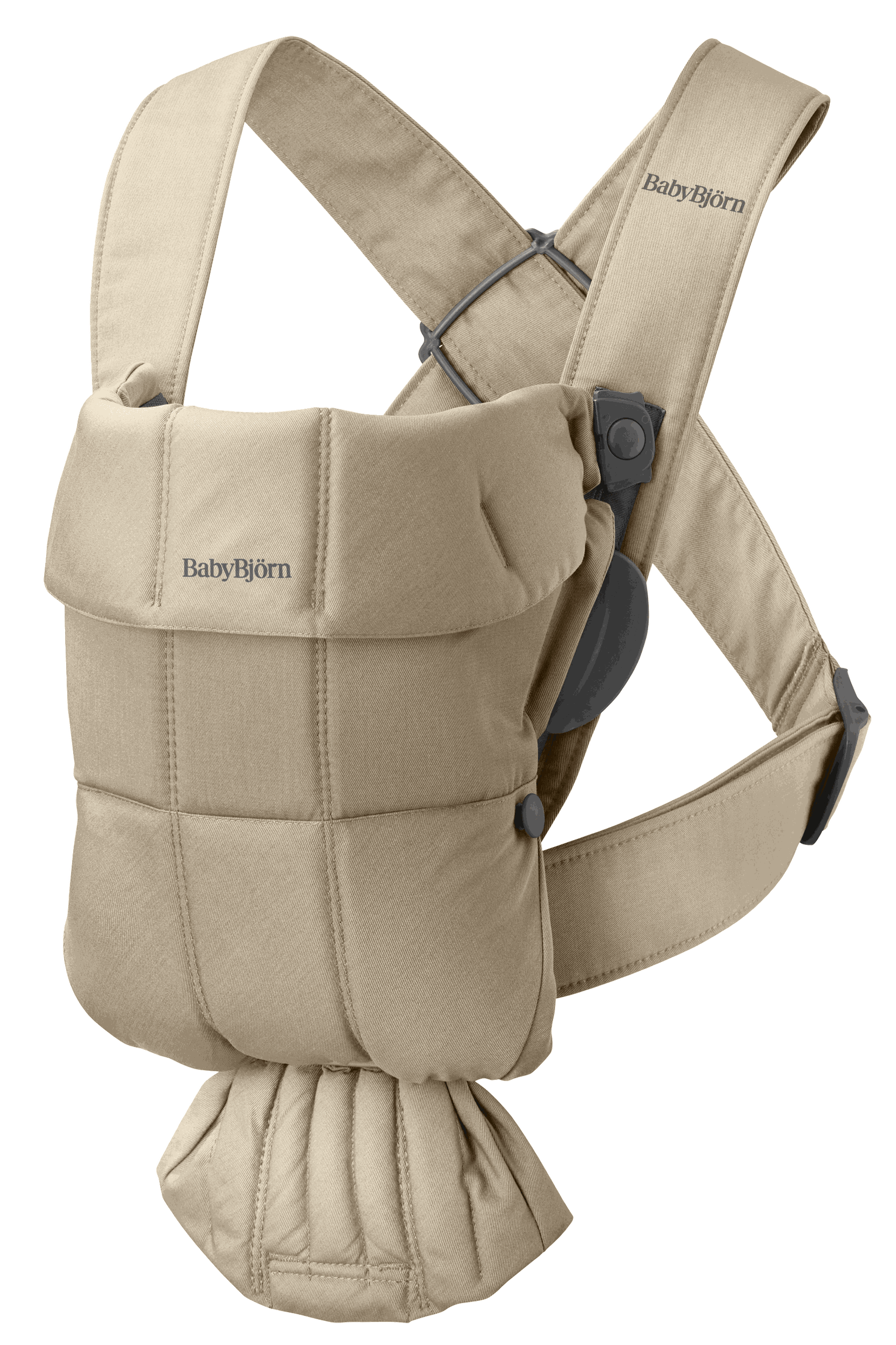 Baby Carrier Mini, Woven, Beige image number 4