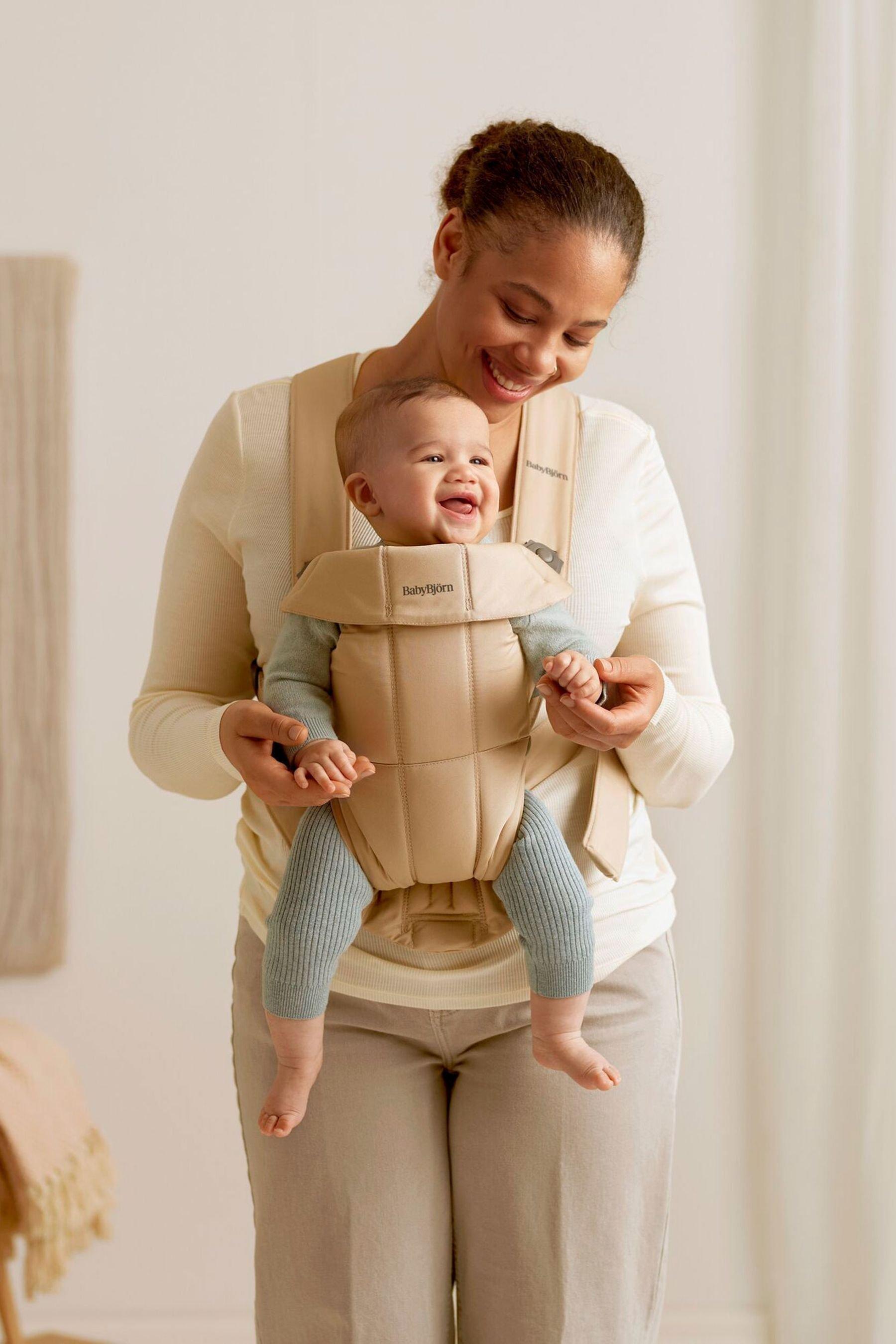 Baby Carrier Mini, Woven, Beige image number 1