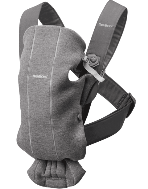 Baby Carrier Mini, 3D Jersey, Dark Gray
