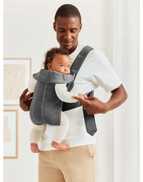 Baby Carrier Mini, 3D Jersey, Dark Gray