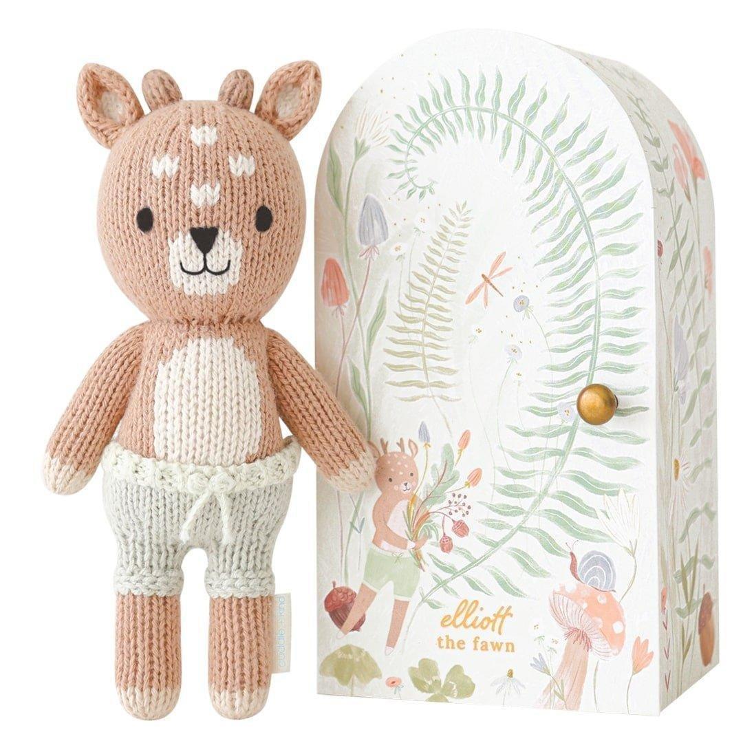 Tiny Elliott the fawn