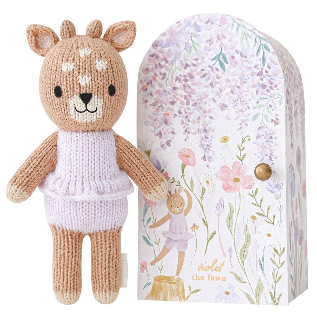 Tiny Violet the fawn