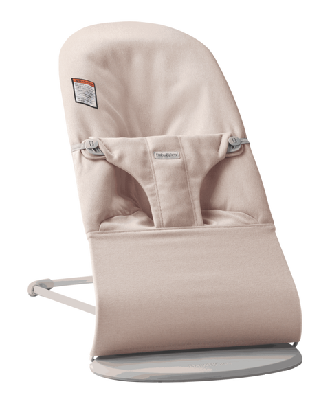 Baby Bouncer Bliss: Woven | Light Pink Melange