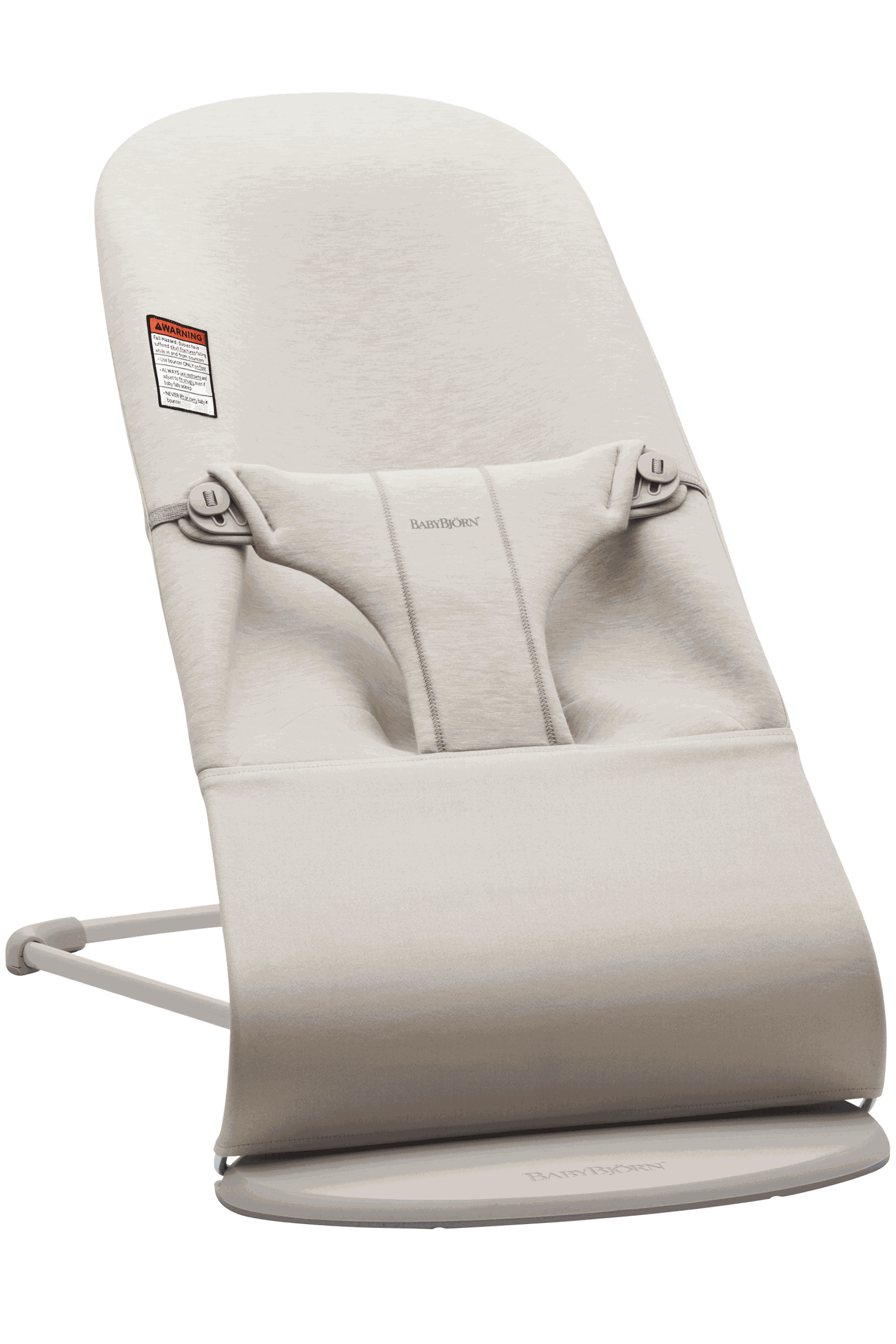 Baby Bouncer Bliss, 3D Jersey, Light Beige