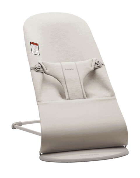 Baby Bouncer Bliss: 3D Jersey | Light Beige