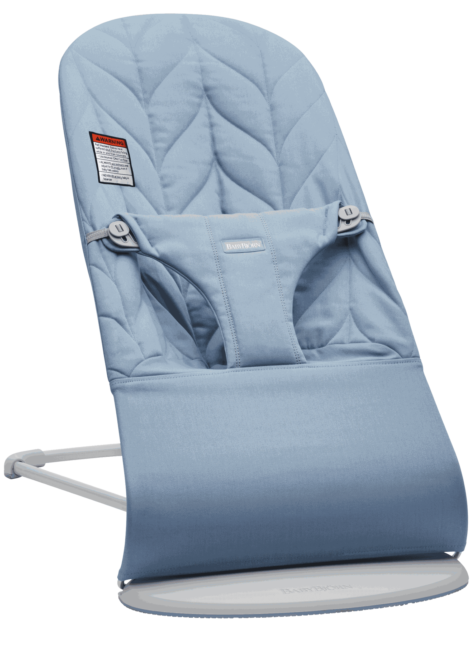 Baby Bouncer Bliss, Petal Quilt Woven, Blue image number 0