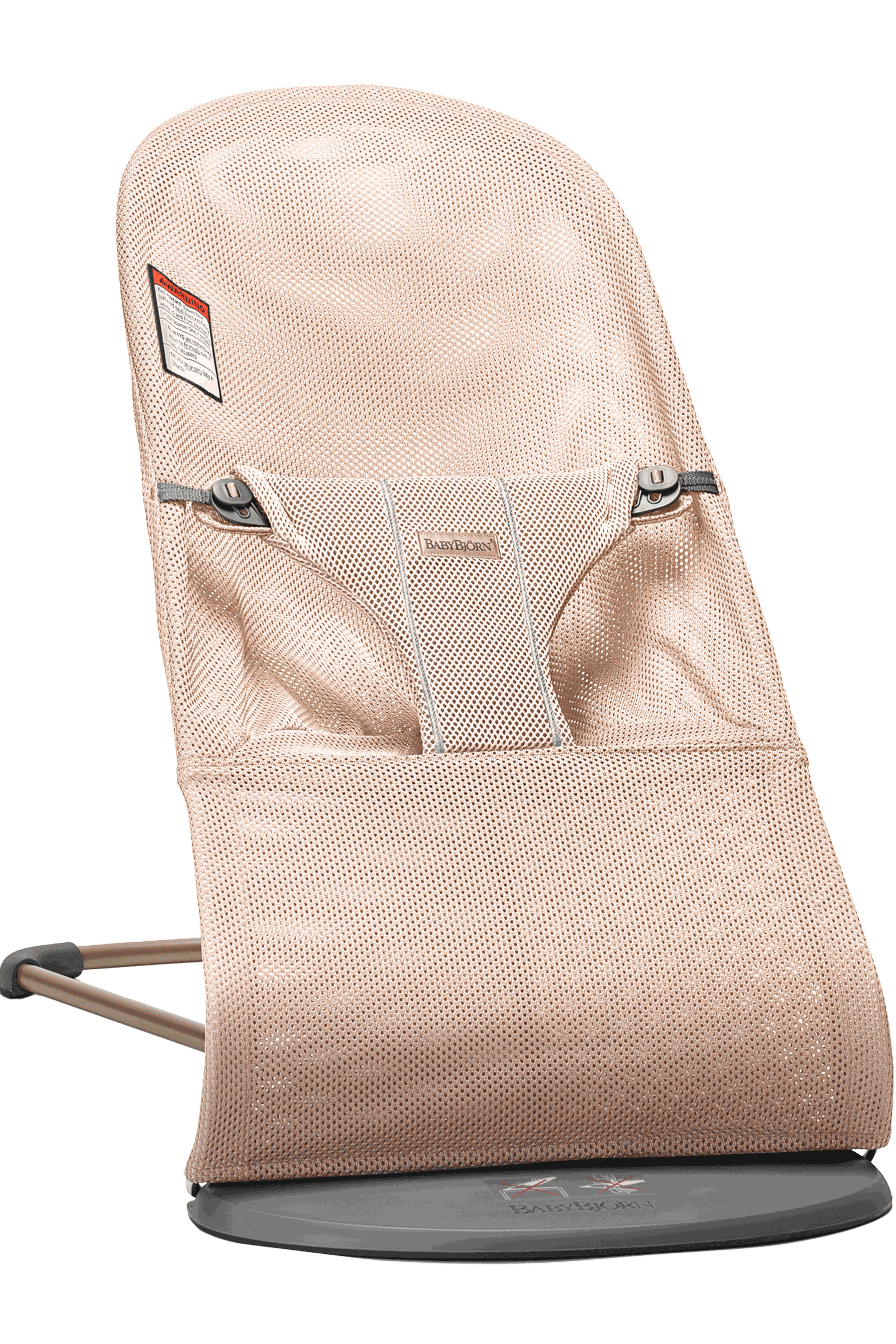Baby Bouncer Bliss, Mesh, Pearly Pink