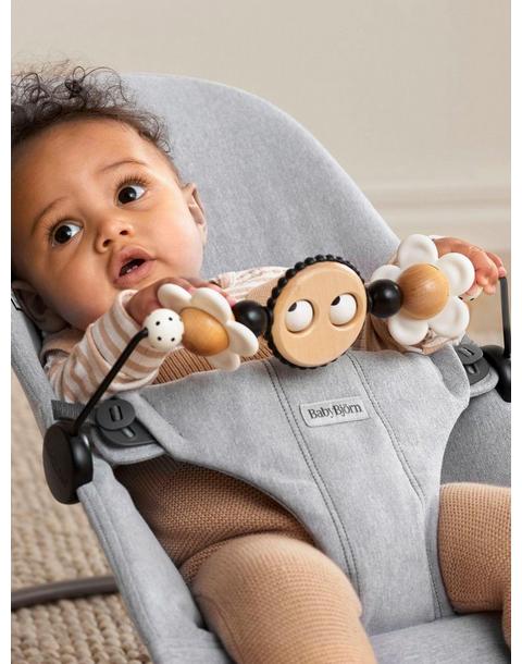 Bouncer Toy: Googly Eyes Black + White