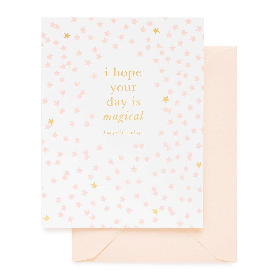 Magical Happy Birthday Greeting Card