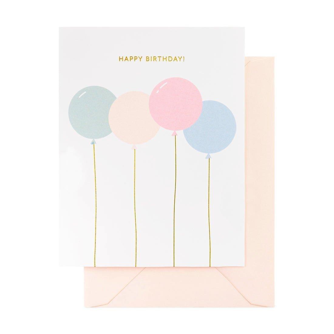 Birthday Balloons Greeting Card image number 0