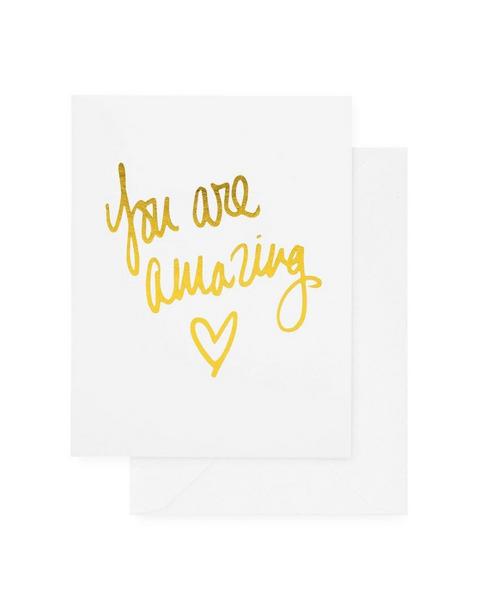 You Are Amazing Greeting Card