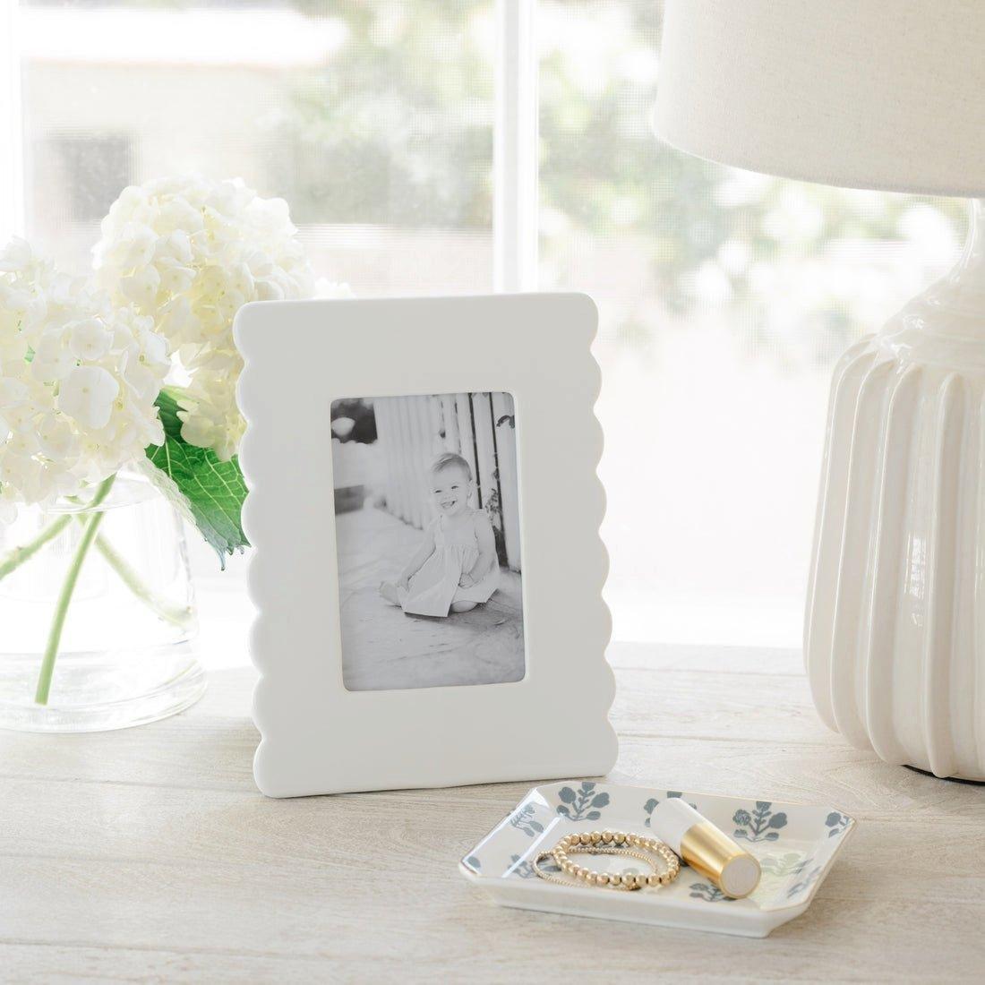 Slate Floral Trinket Tray image number 1