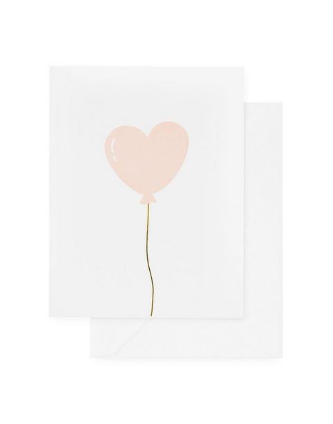 Heart Balloon Greeting Card