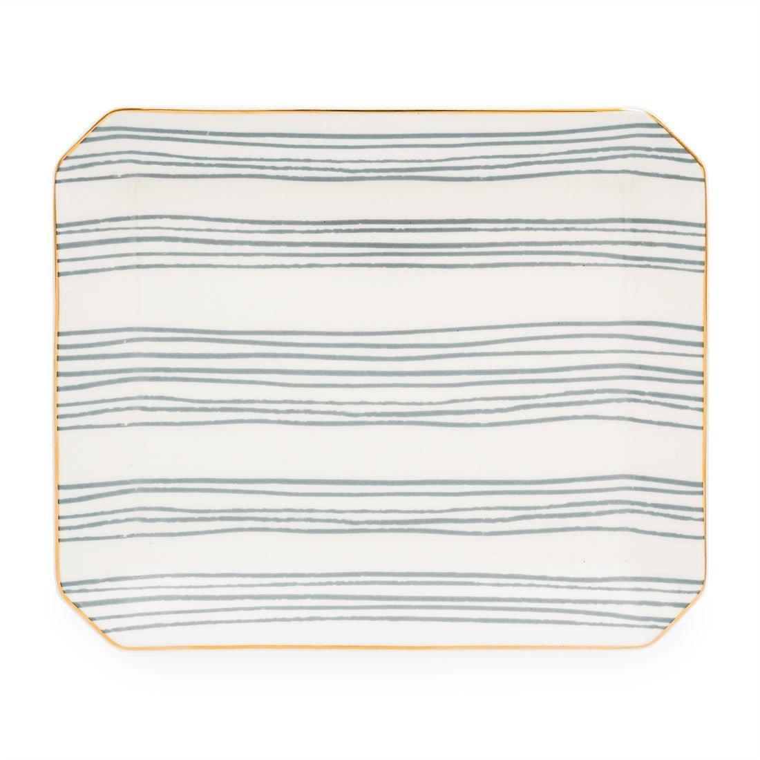 Slate Stripe Trinket Tray