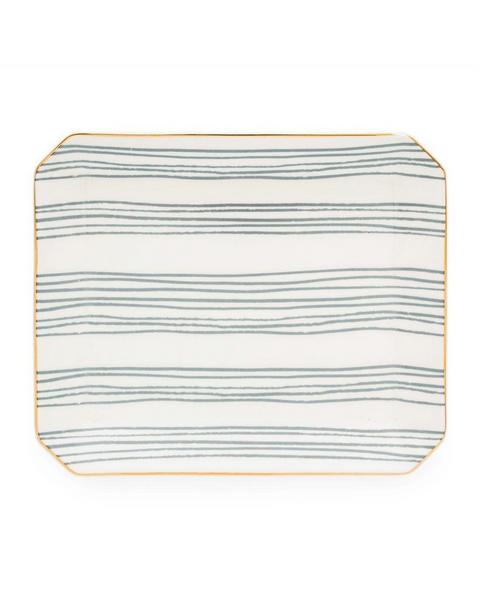Slate Stripe Trinket Tray