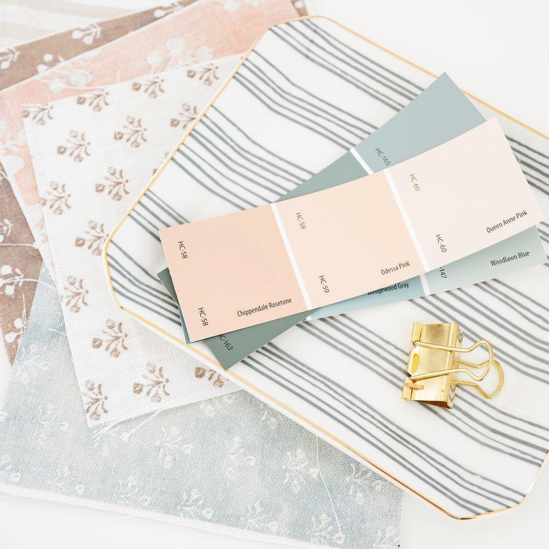 Slate Stripe Trinket Tray image number 1