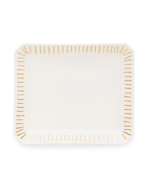 Trinket Tray, Large Ticking Stripe
