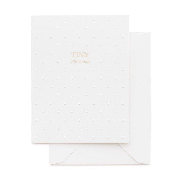 Tiny Little Miracle Greeting Card