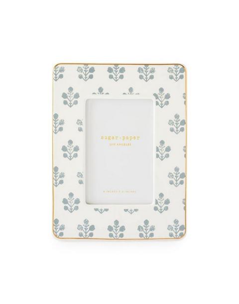 Slate Floral Frame
