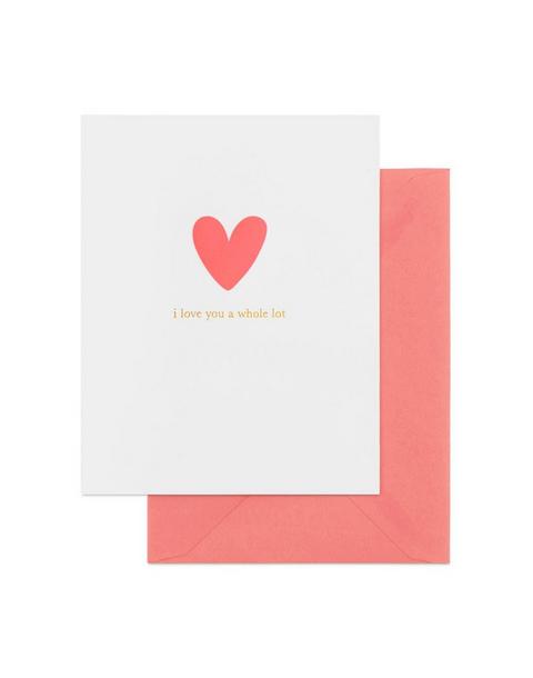 I Love You a Whole Lot Greeting Card