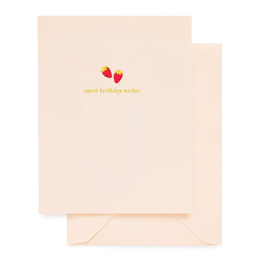 Sweet Birthday Wishes Greeting Card
