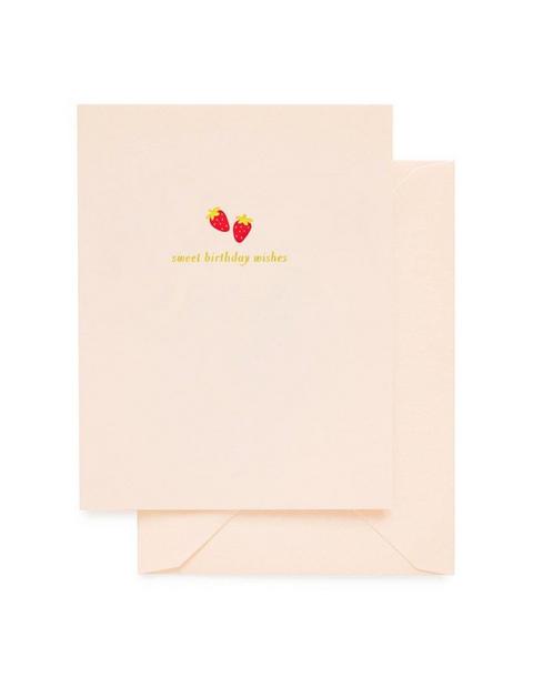 Sweet Birthday Wishes Greeting Card
