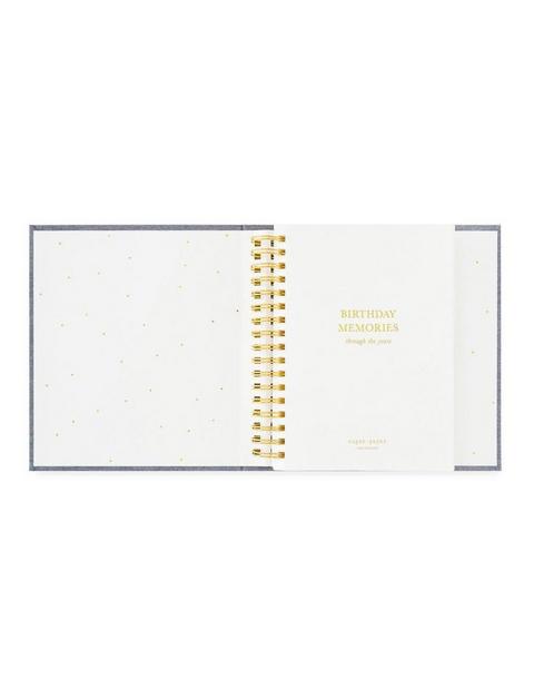 Chambray Birthday Book