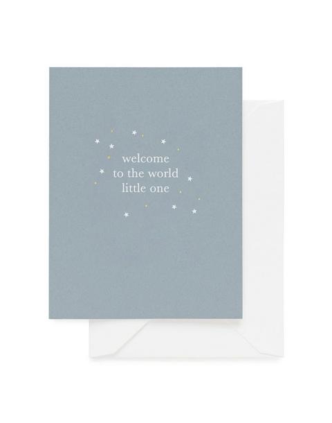 Welcome Little One Greeting Card