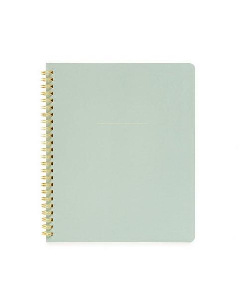 Spiral Notebook, Office Green