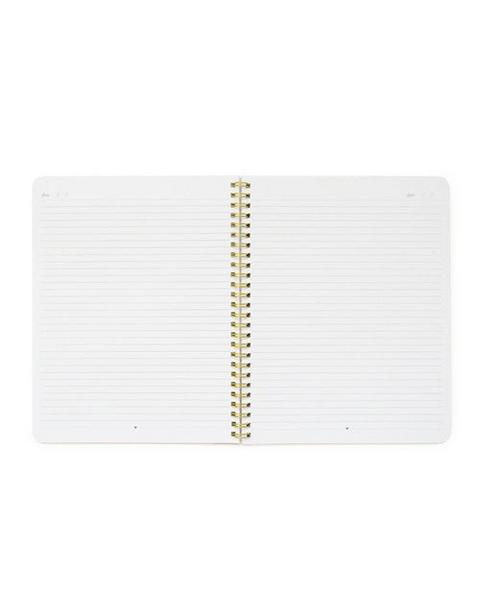 Spiral Notebook, Office Green