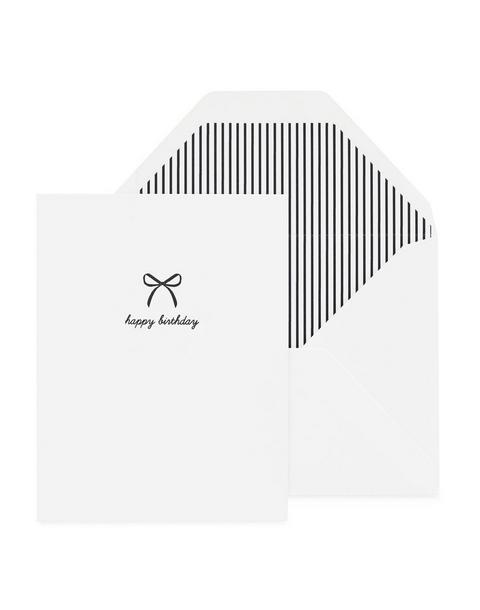 Birthday Bow Greeting Card