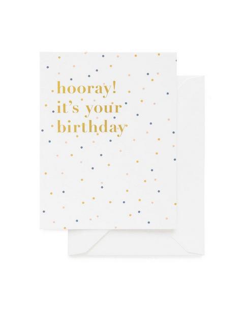Hooray! It's your birthday Greeting Card