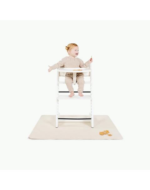 Ivory High Chair Mat