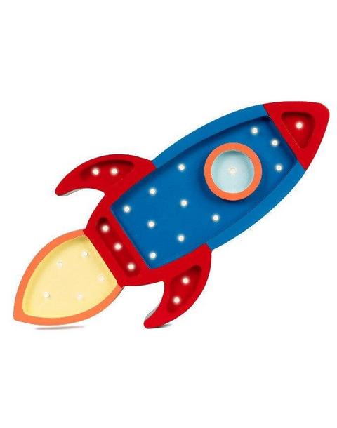Rocket Ship Lamp