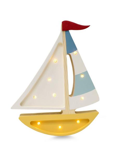 Mini Sailboat Lamp