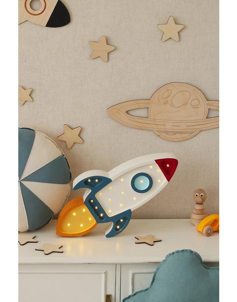 Rocket Ship Lamp