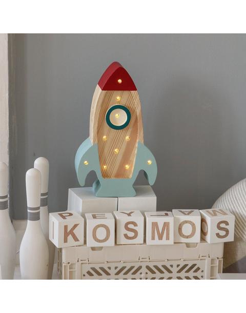 Mini Rocket Ship Lamp