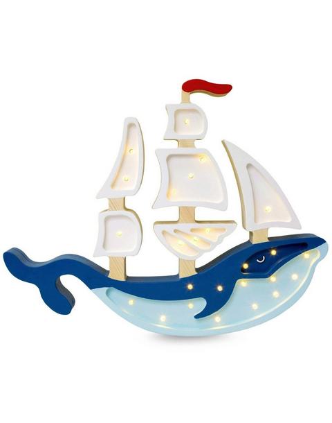 Whale Ship Lamp
