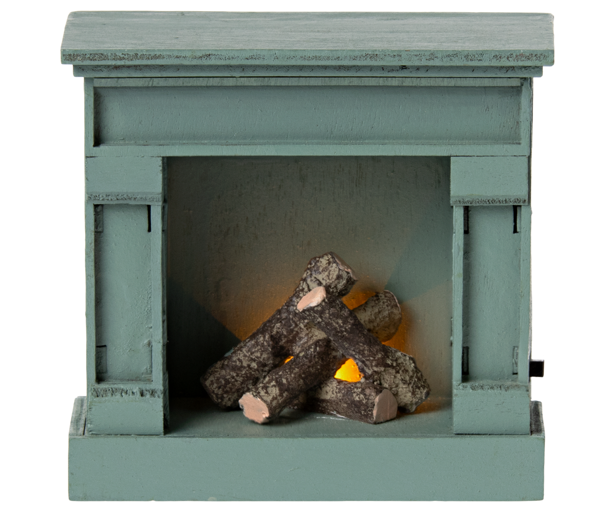 Fireplace, Mouse - Blue image number 2