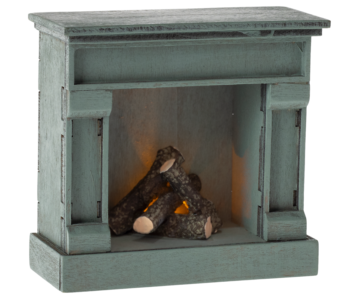Fireplace, Mouse - Blue image number 3