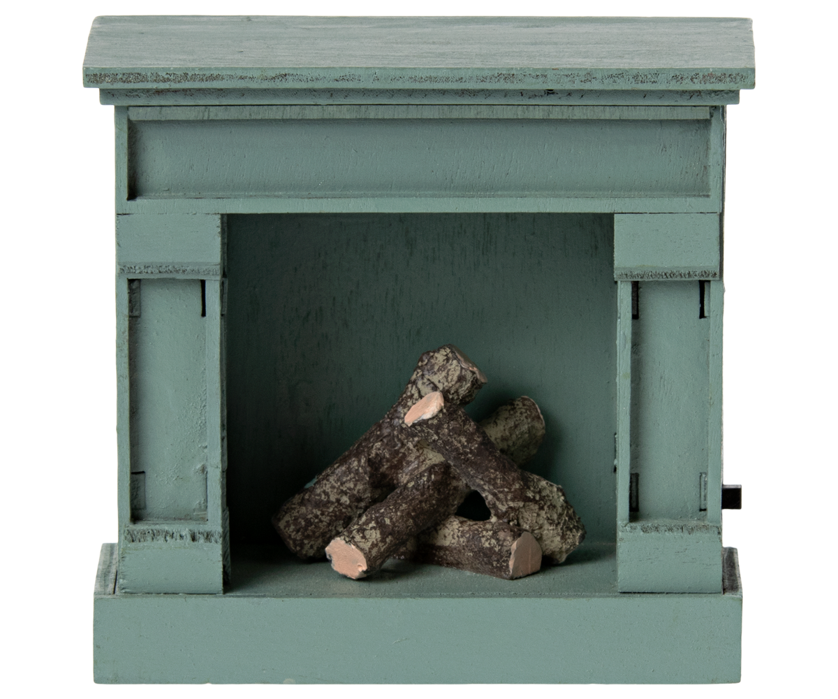 Fireplace, Mouse - Blue image number 1