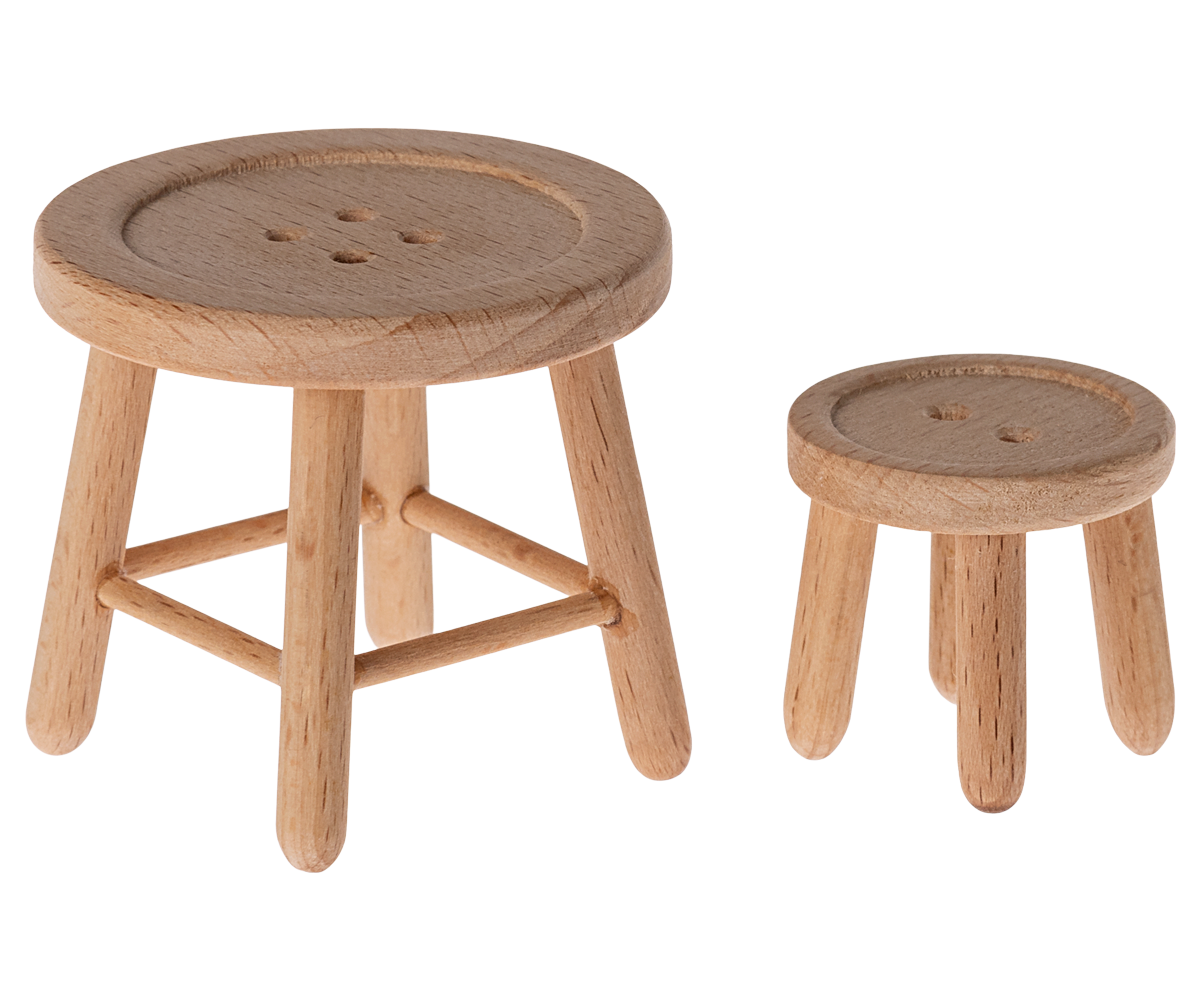 Table & Stool Set, Mouse image number 2