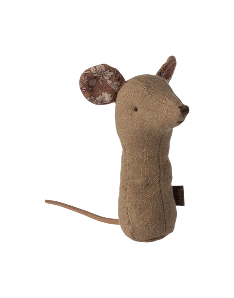 Lullaby friends, Mouse rattle - Light umber