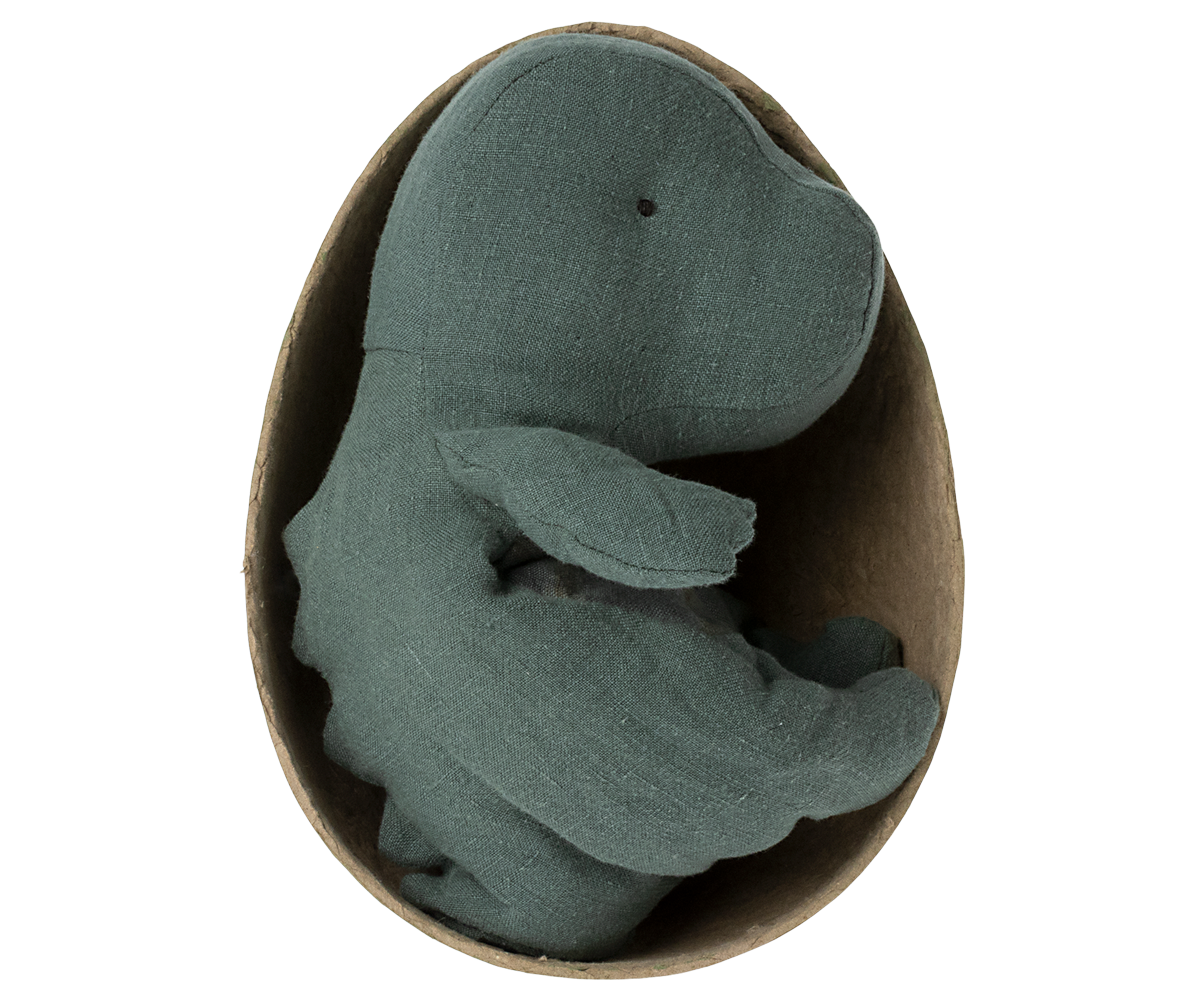 Gantosaurus in egg, Small - Dark petrol image number 2