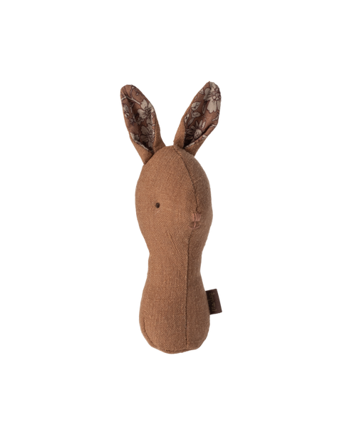 Lullaby friends, Bunny rattle - Chocolate