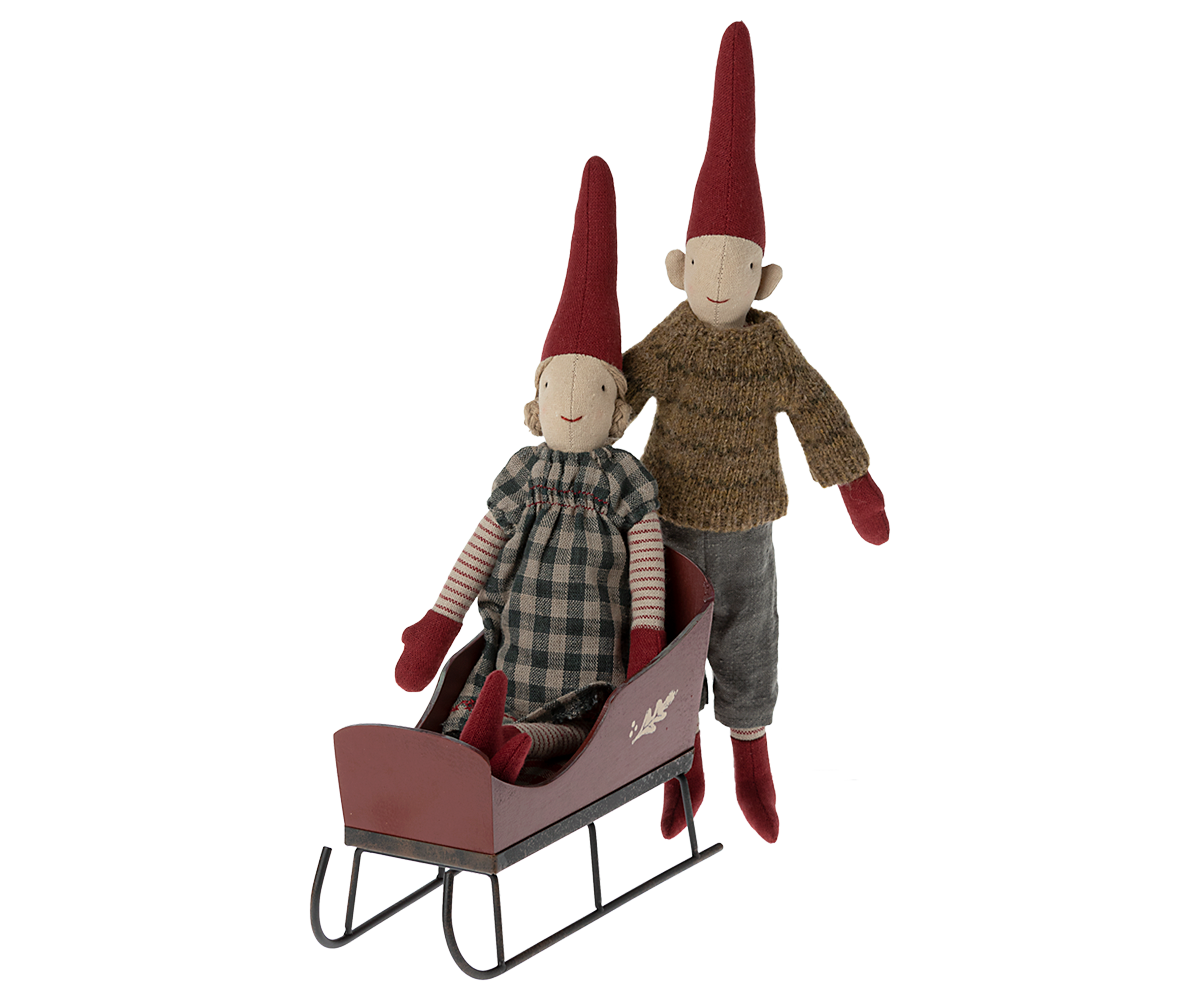Sleigh, Mini - Red image number 1