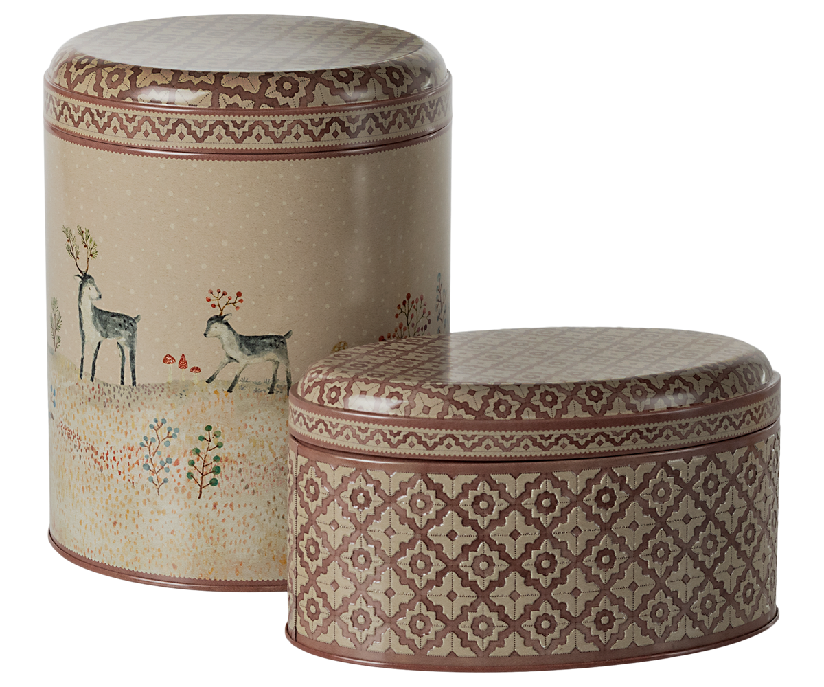 Metal box, Winter wonderland - 2 pcs set image number 0